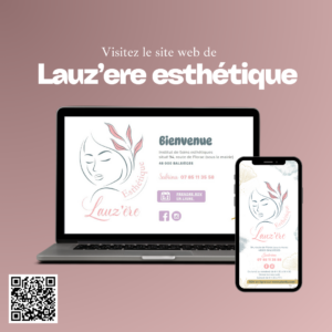 Visitez le site web de Lauz'ere esthétique