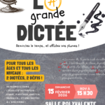 La Grande Dictée à Balsièges